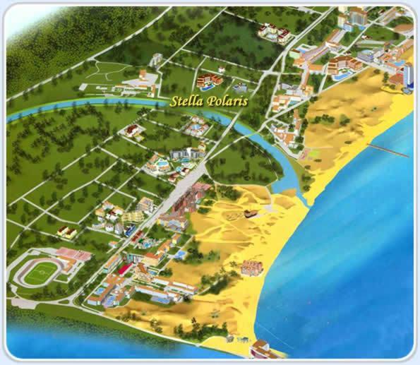 Stella Polaris Apartcomplex Pantai Sunny Luaran gambar